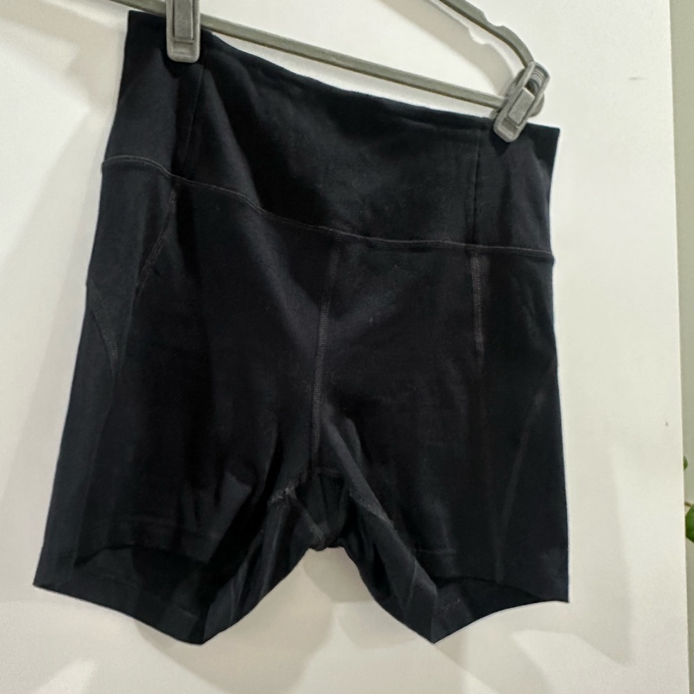 Women's Black Biker Shorts